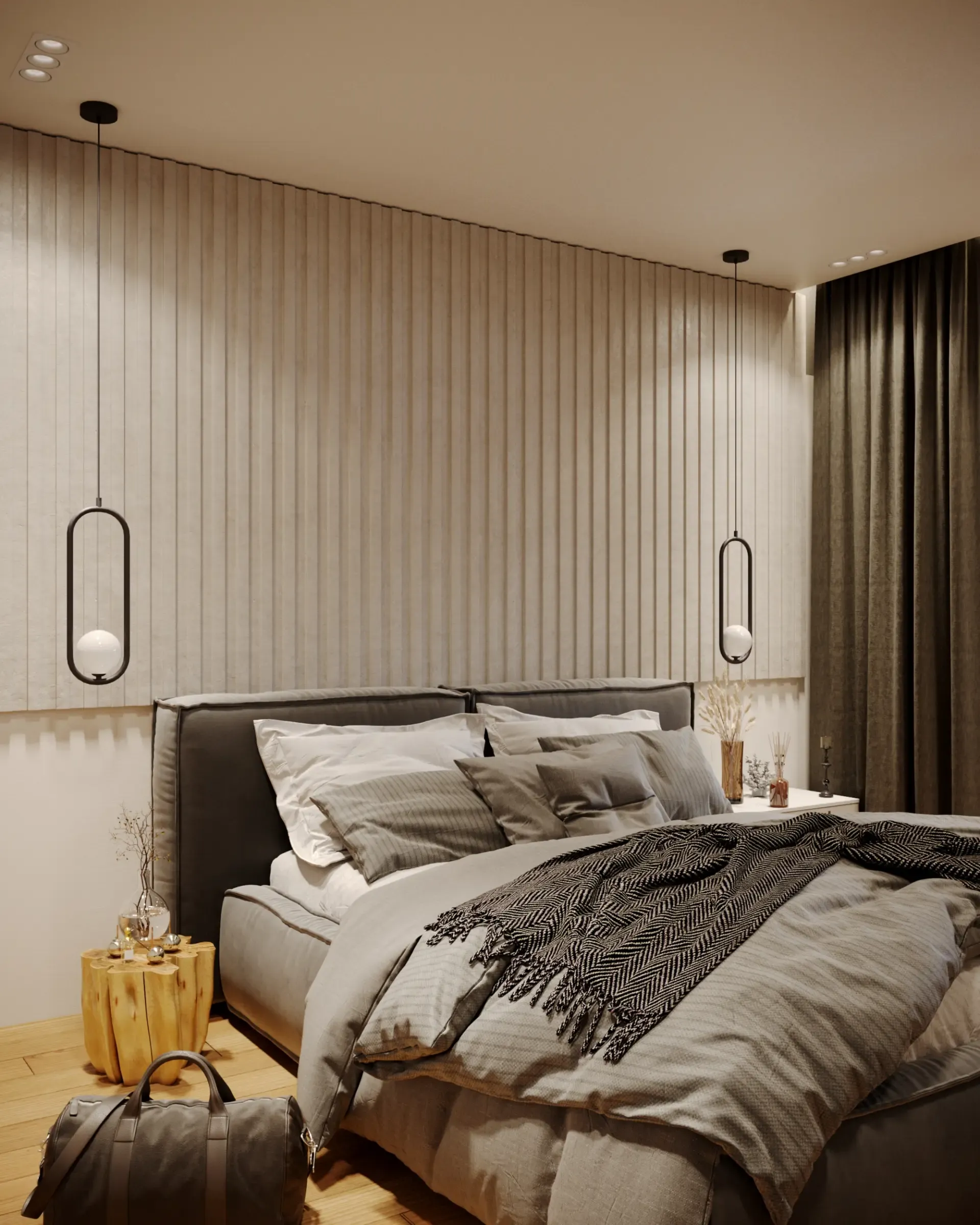 Дизайн интерьера трехкомнатной квартиры изображение 1