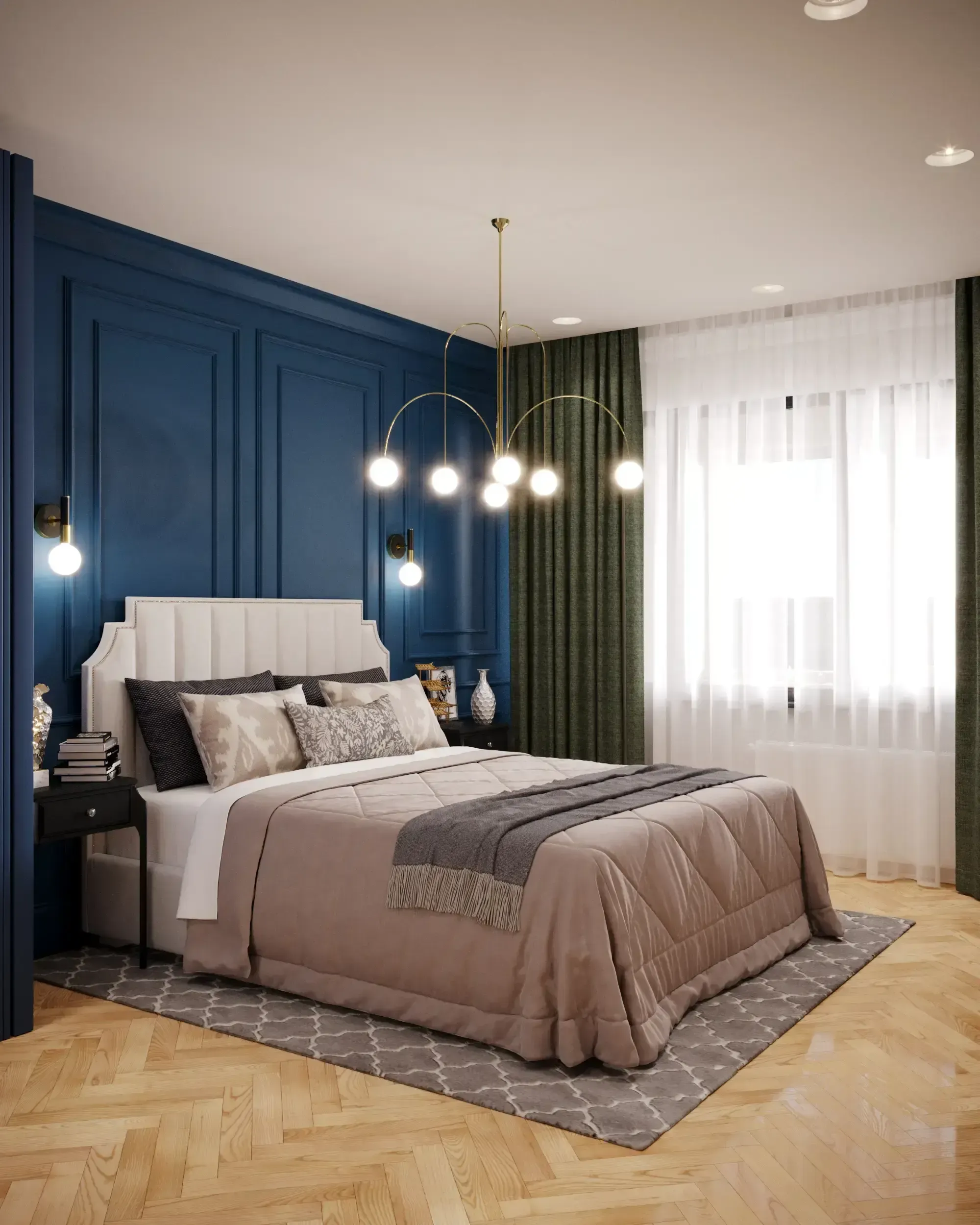 Дизайн интерьера двухкомнатной квартиры изображение 1