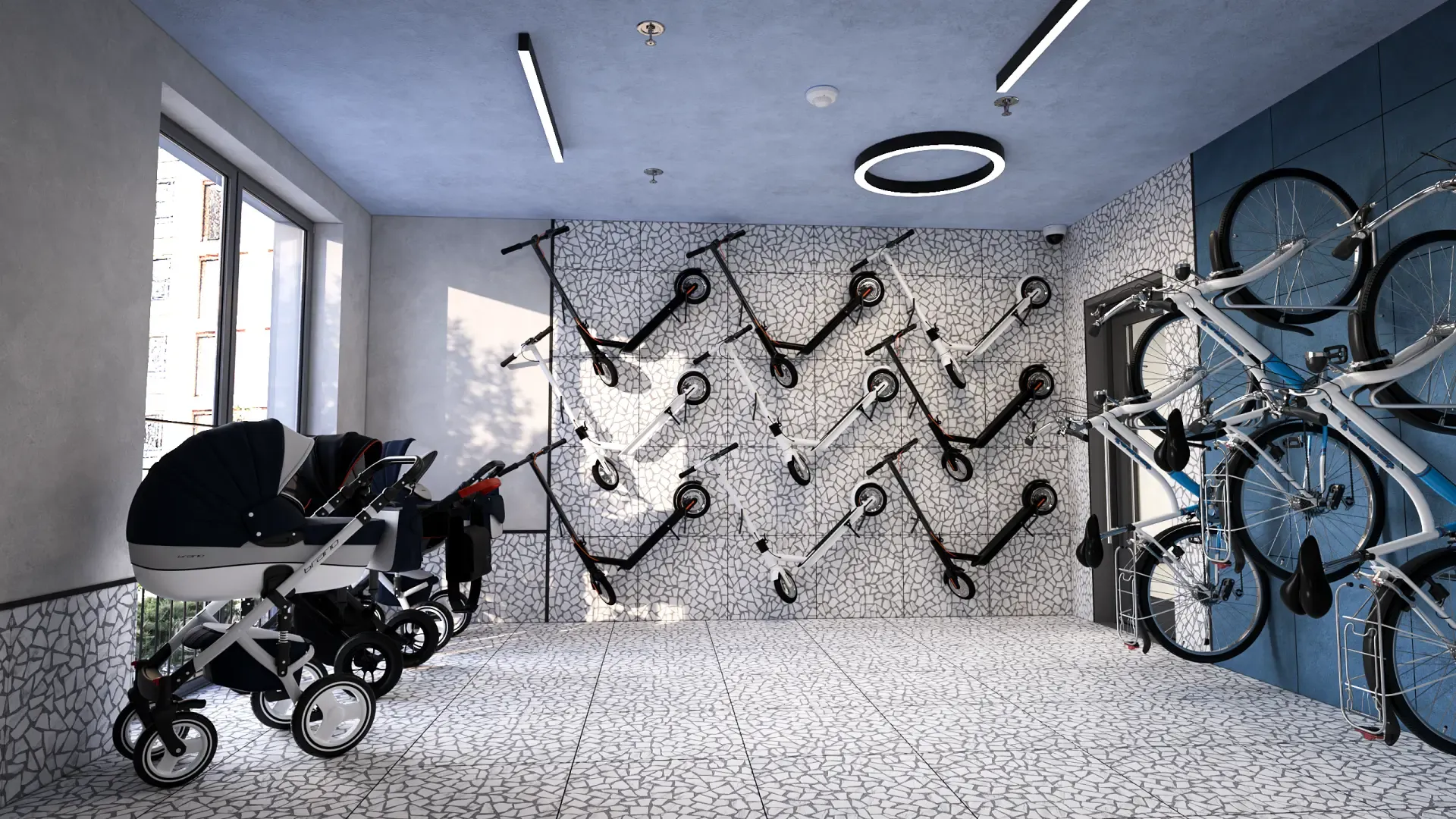 ЖК на Уездной, Дизайн интерьеров мест общего пользования изображение 5