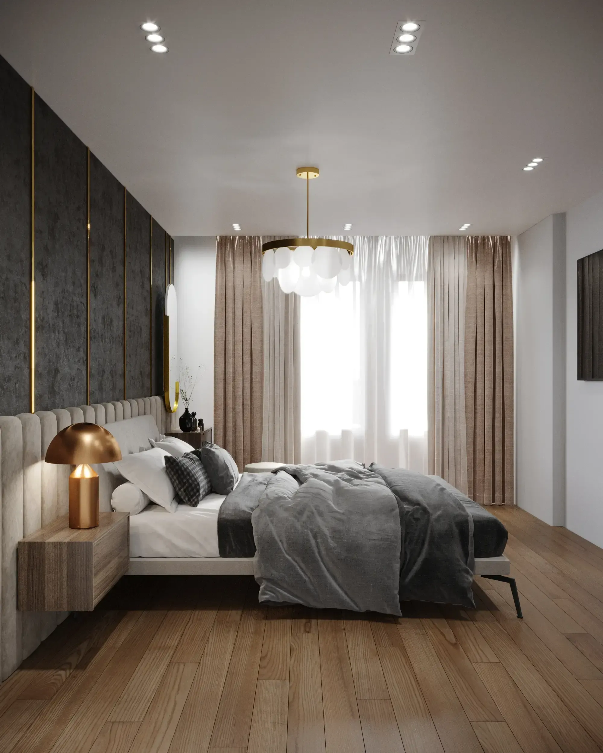 Дизайн интерьера однокомнатной квартиры изображение 1