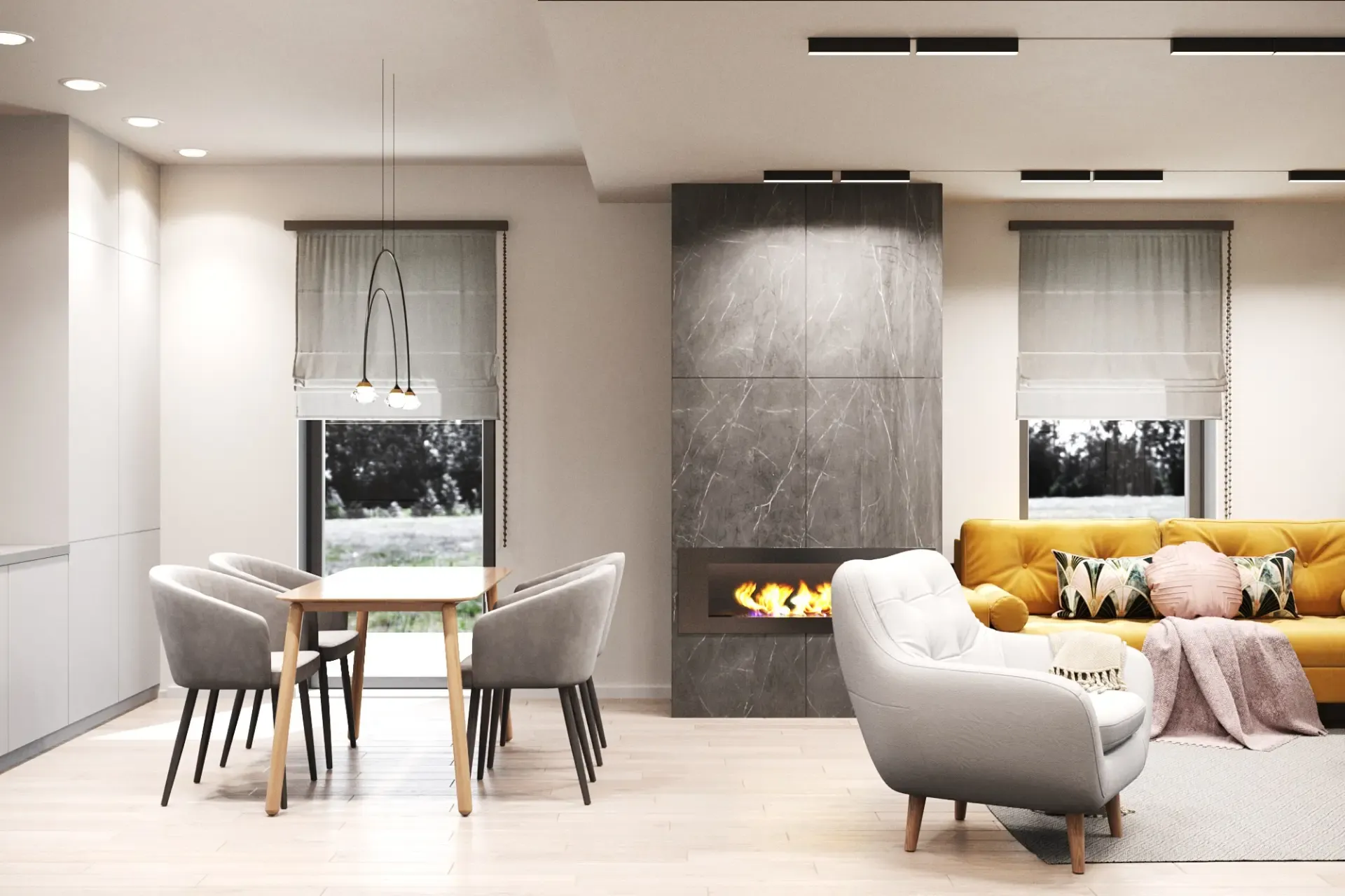 Типовые проекты коттеджа Омалькульма-Аннино, дизайн интерьеров изображение 1