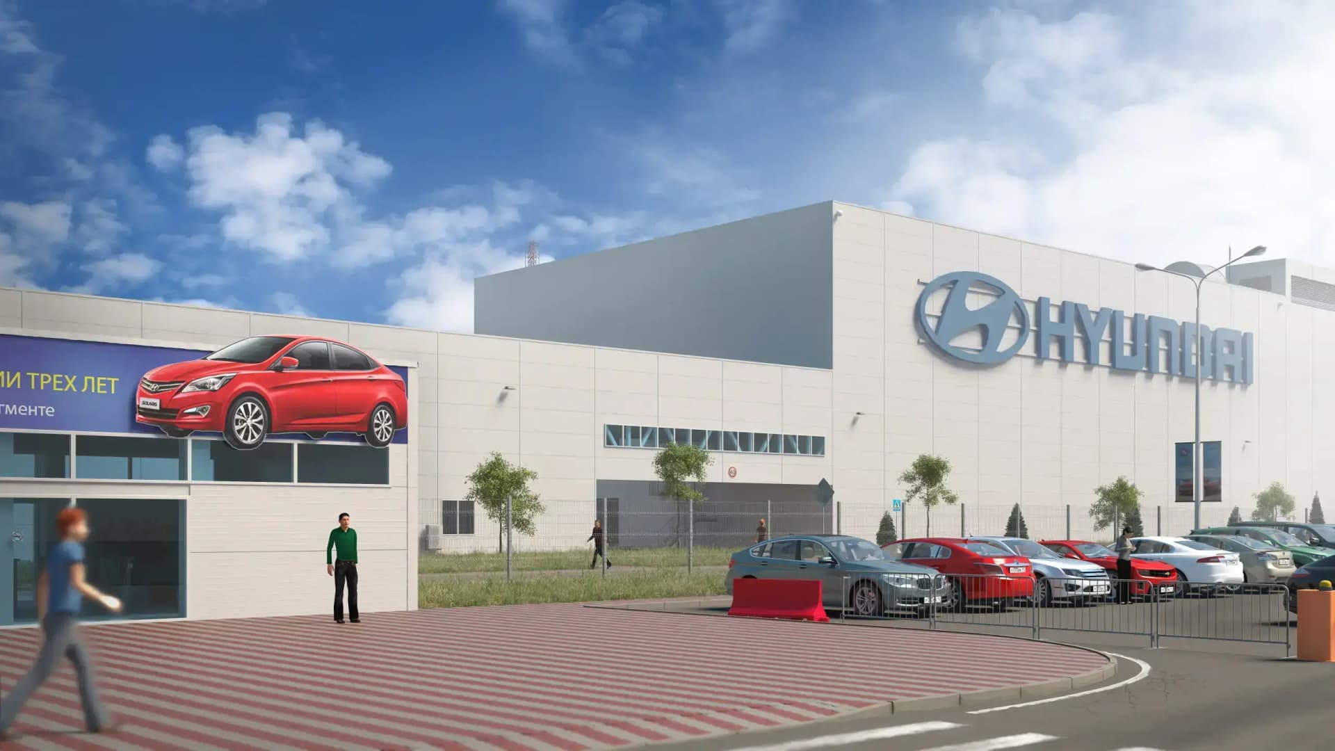 Расширение автозавода Hyundai