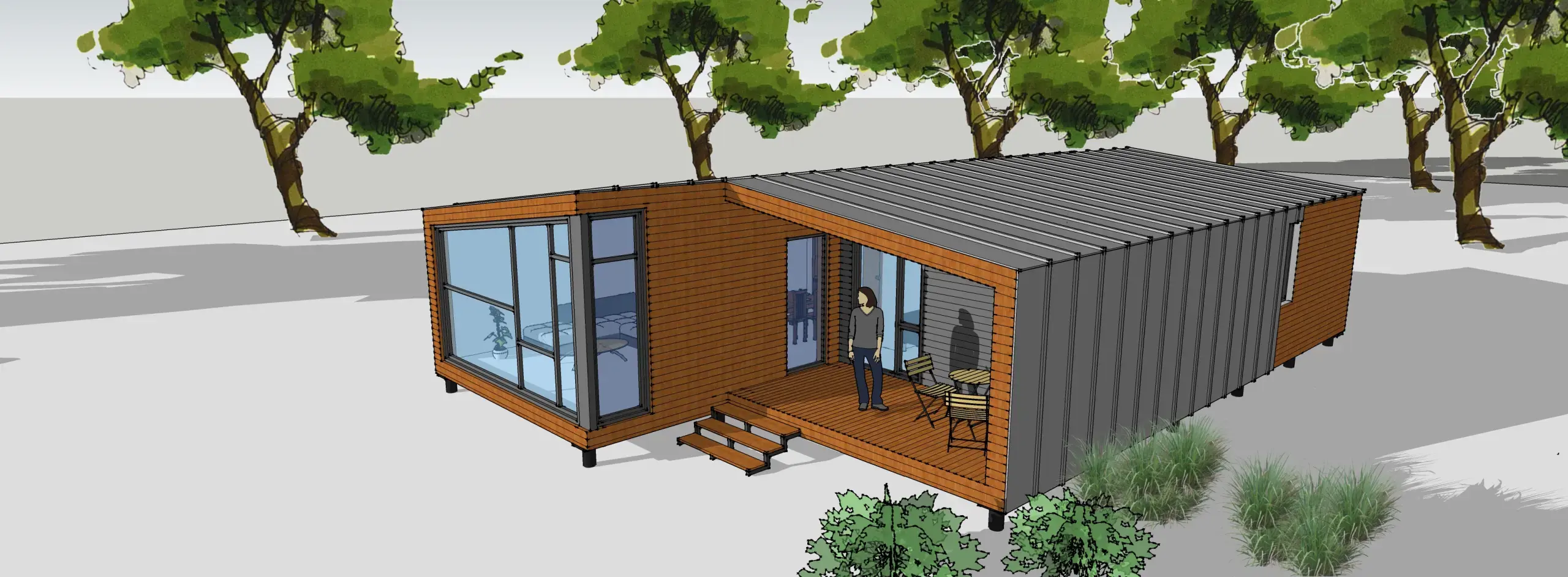 Модульный дом U-House 1 thumbnail 2